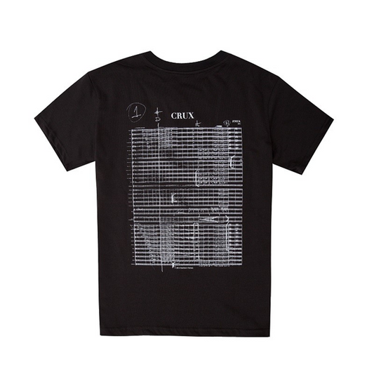 CRUX (WOMEN'S BLACK T-SHIRT)