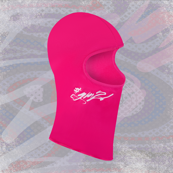 Balaclava Rose red