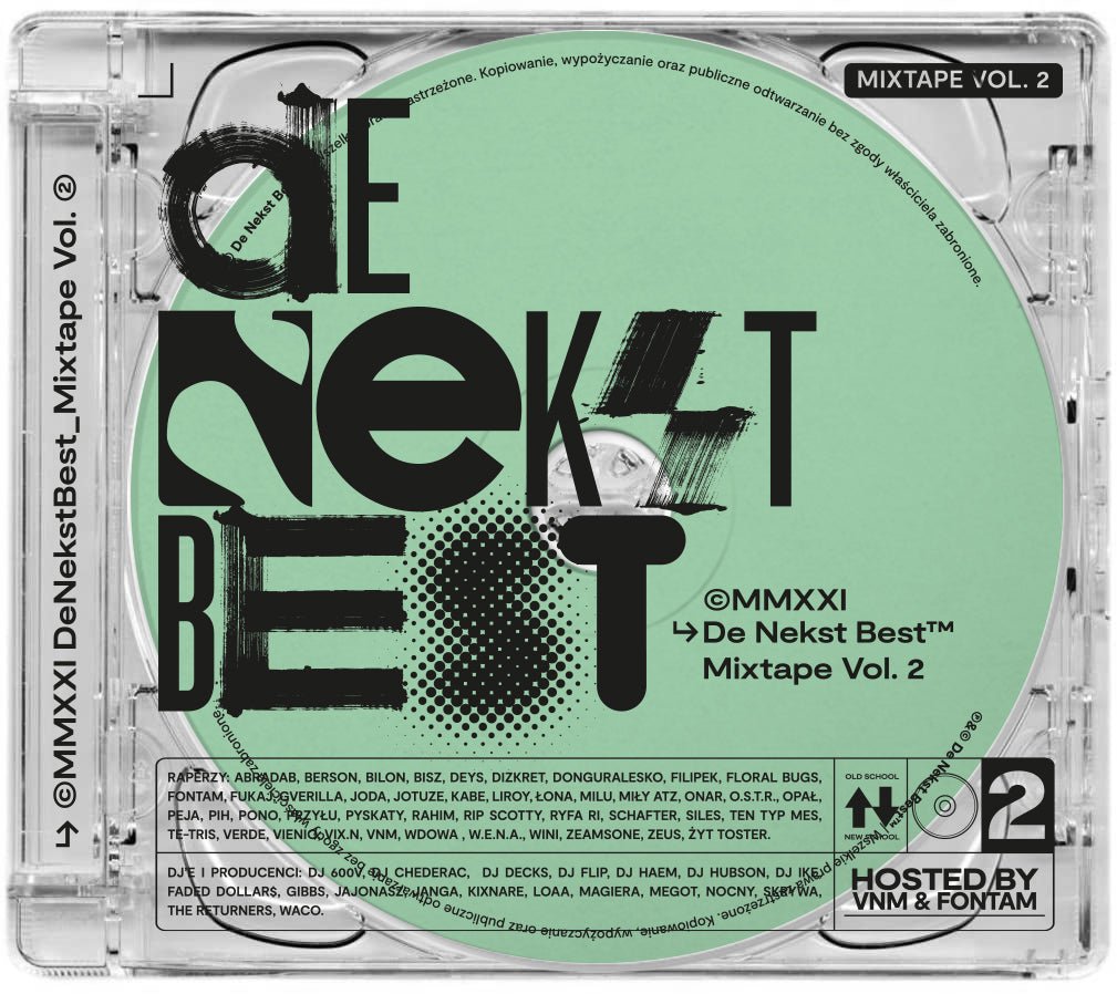 DeNekstBestMixtape vol. 2CDMERCHIT.PL - Music & More!