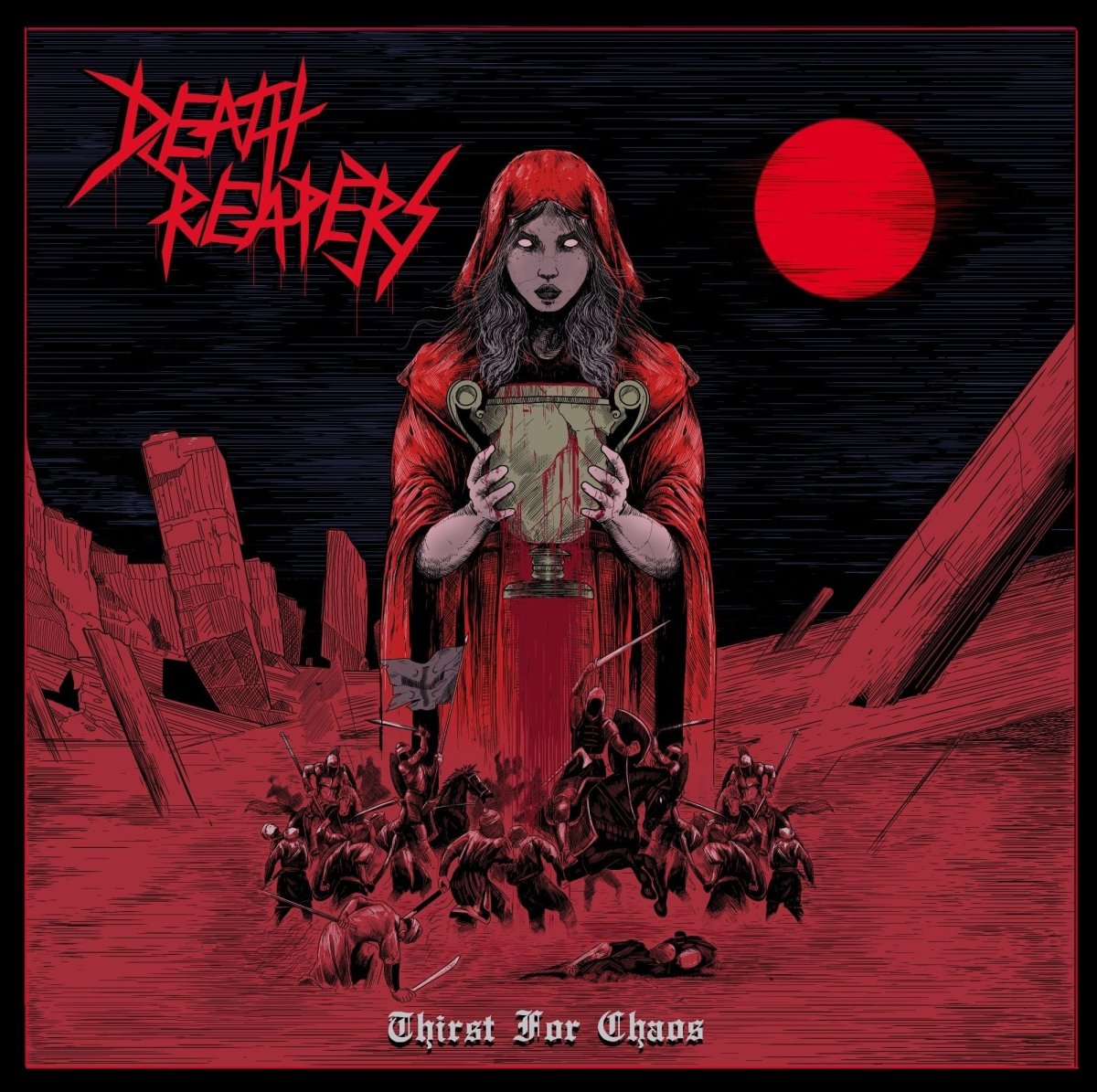 Death ReapersDeath Reapers Thirst For Chaos CDCDMERCHIT