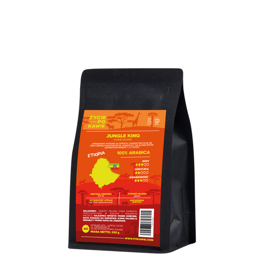 Pokawie.comJungle King Etiopia 250gKAWAMERCHIT.PL - Music & More!