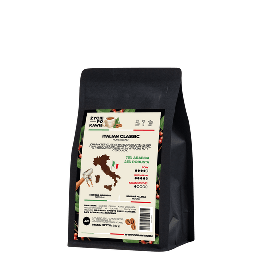 Pokawie.comITALIAN CLASSIC 250GKAWAMERCHIT.PL - Music & More!