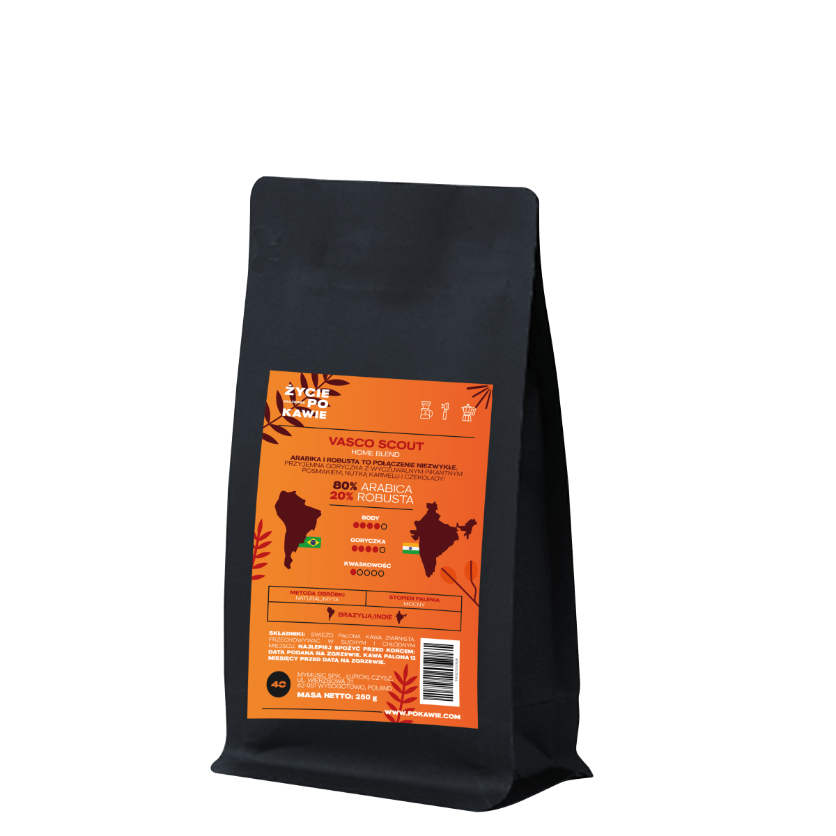 Pokawie.comVasco Scout 100g (Home Blend)KAWAMERCHIT.PL - Music & More!