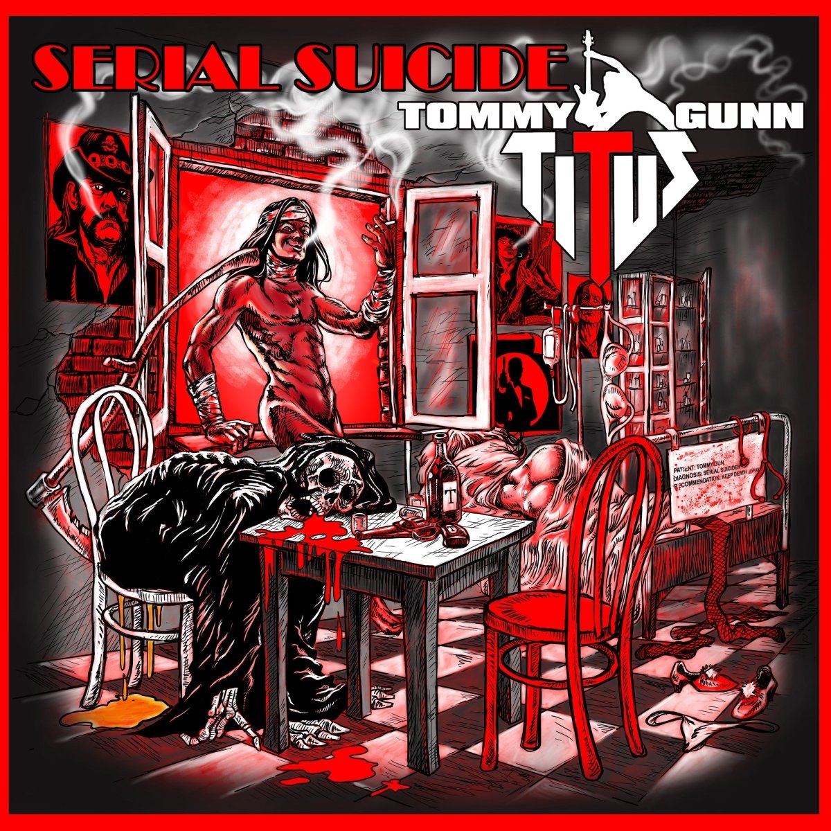 Titus' Tommy GunnSerial SuicideCDMERCHIT.PL - Music & More!