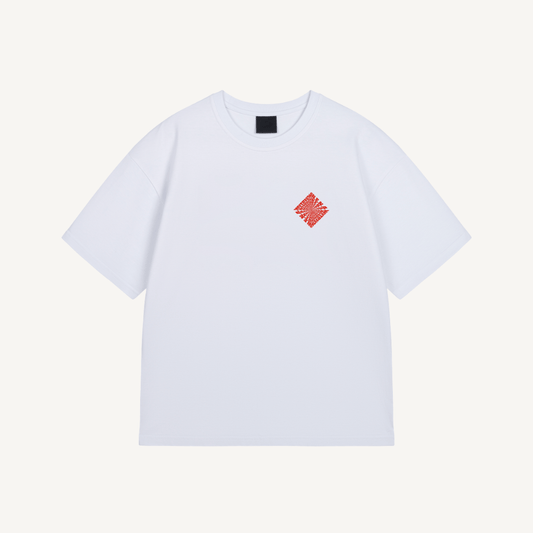 W.E.N.A.Wytrych white on red teesT-ShirtyMERCHIT.PL - Music & More!