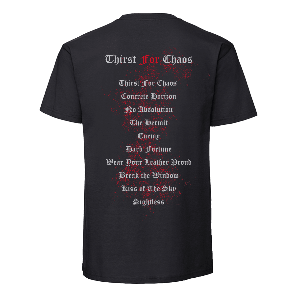 Death ReapersDeath Reapers Thirst For Chaos T-ShirtT-ShirtyMERCHIT