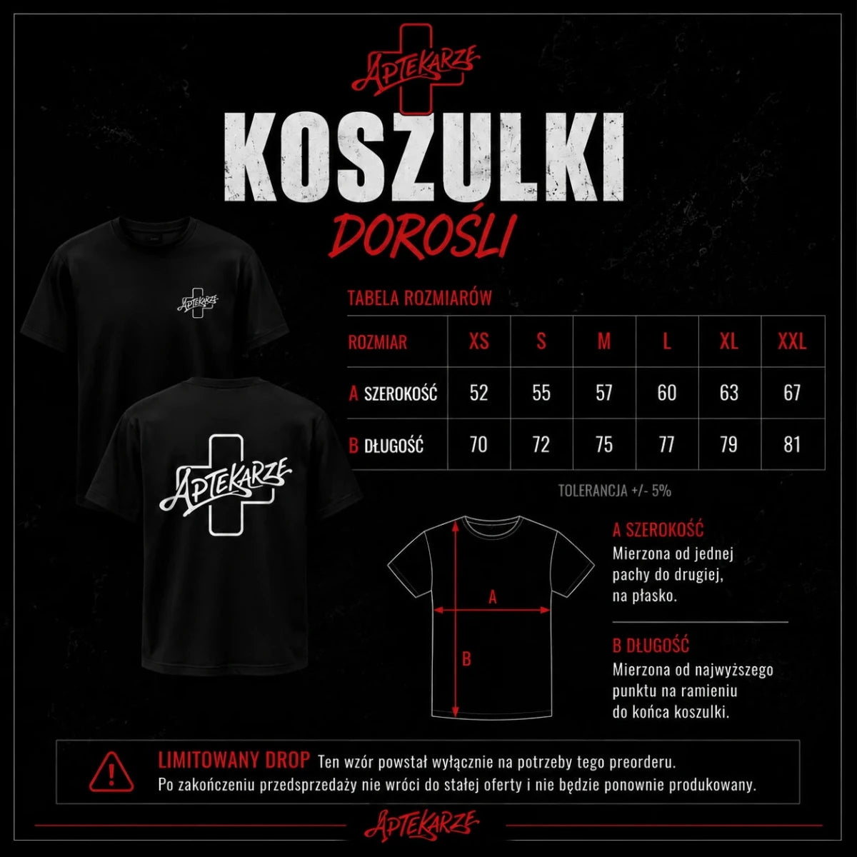 APTEKARZEAPTEKARZE (koszulka biała)T-ShirtyMERCHIT
