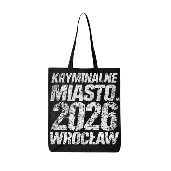 KRYMINALNE MIASTOKryminalne Miasto 2026 Torba Kryminalne MiastoTorbaMERCHIT