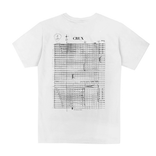 CRUX (MEN'S WHITE T-SHIRT)
