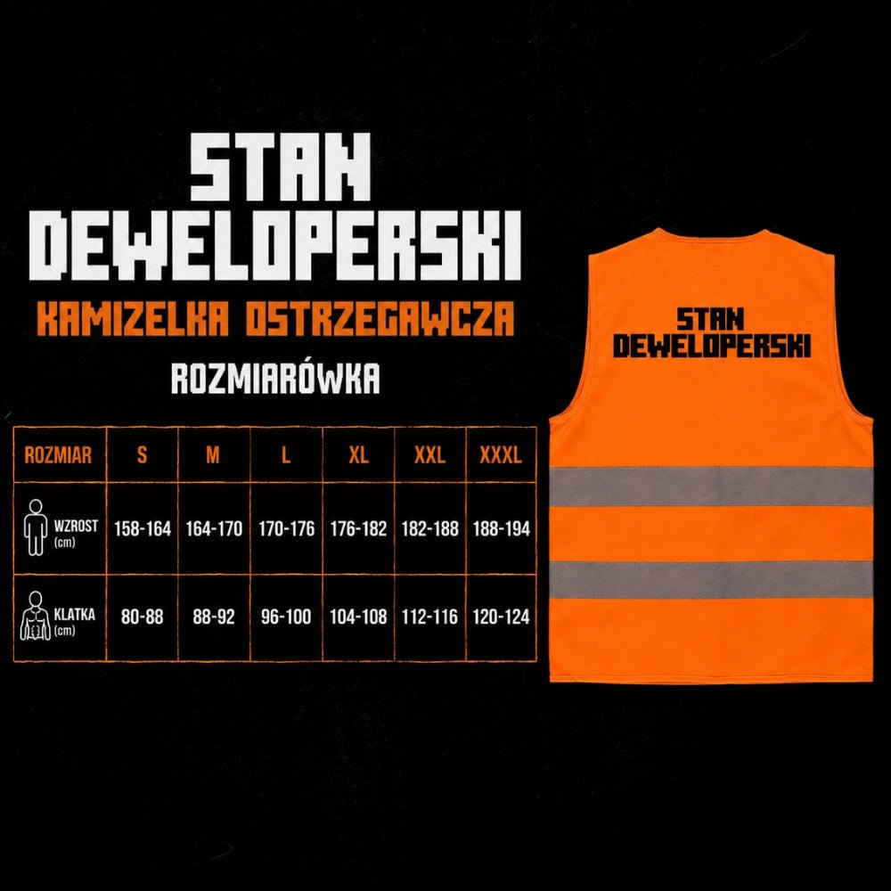 SequentoKamizelka ostrzegawcza Sequento „Stan Deweloperski” (Żółta)Kamizelka odblaskowaMERCHIT