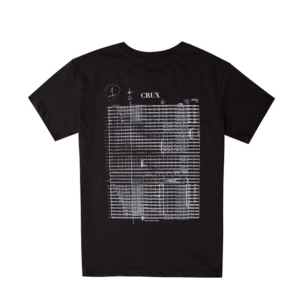 CRUX (WOMEN'S BLACK T-SHIRT)