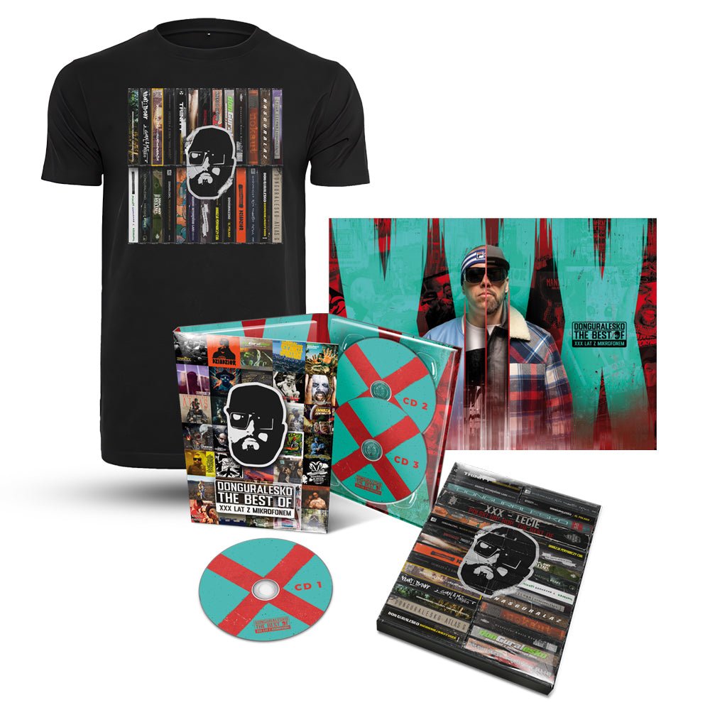 DonguraleskoTHE BEST OF XXX LAT Z MIKROFONEM PAK [CDTEE]PAKIETMERCHIT.PL - Music & More!