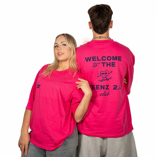 Teenz 2.0 Club Tee (Hibiskus Pink)