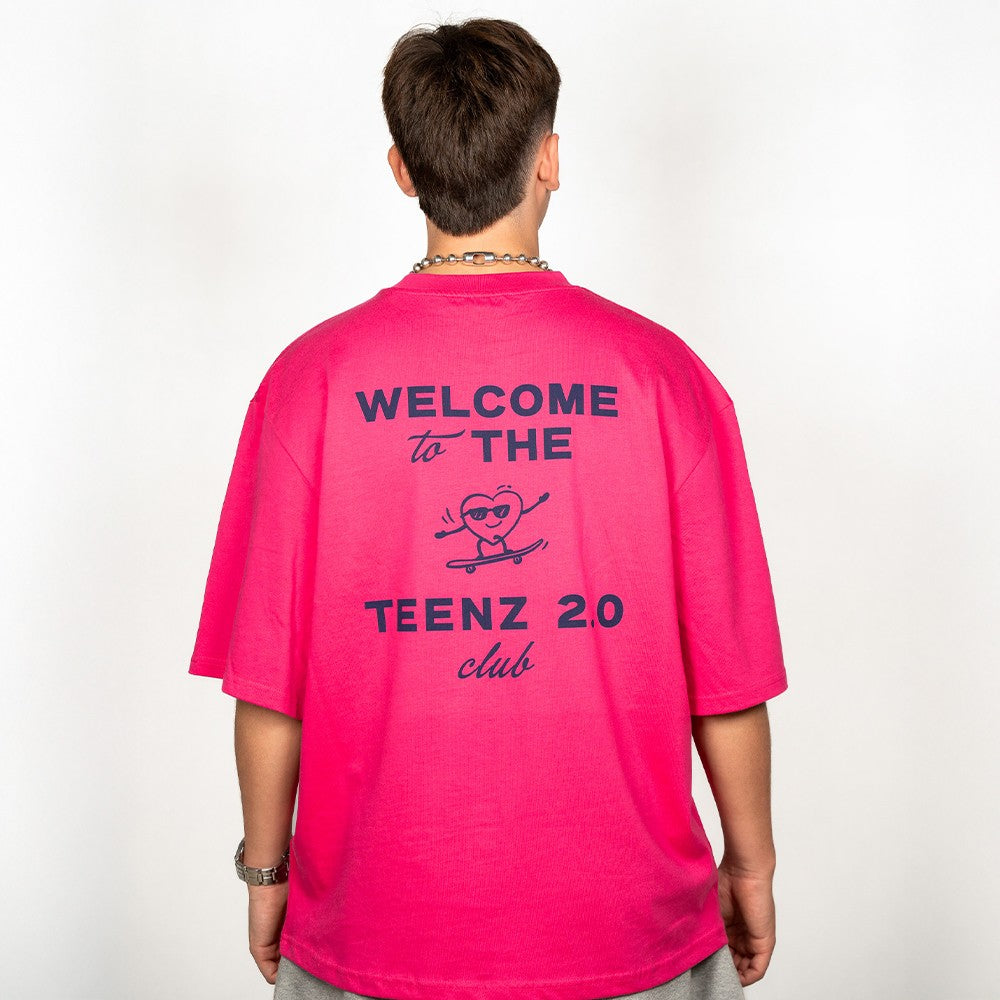 Teenz 2.0 Club Tee (Hibiskus Pink)