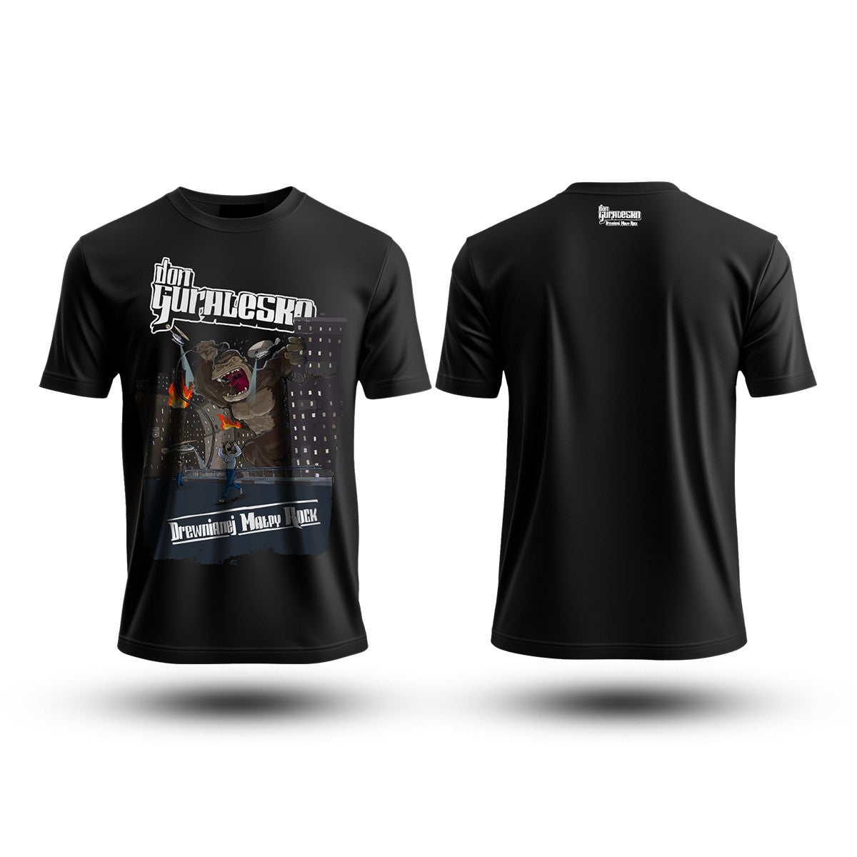 DonguraleskoDrewnianej Małpy Rock [KOSZULKA]T-ShirtyMERCHIT.PL - Music & More!