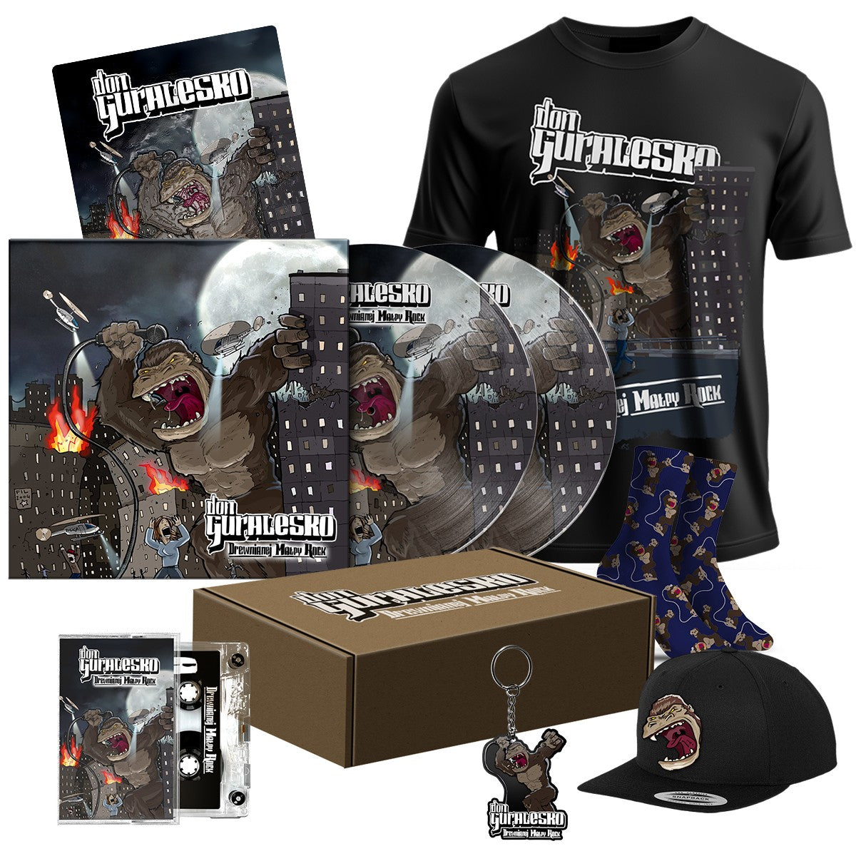 Drewnianej Małpy Rock [DELUXE MERCH BOX]