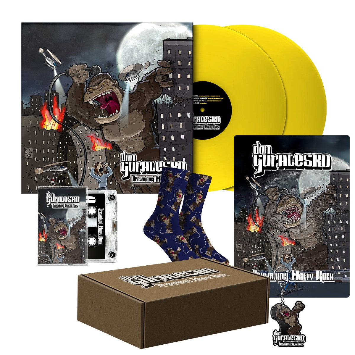 Drewnianej Małpy Rock [YELLOW MERCH BOX]