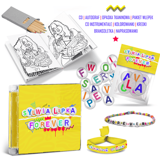 Sylwia LipkaForever (preorder deluxe)PAKIETMERCHIT.PL - Music & More!