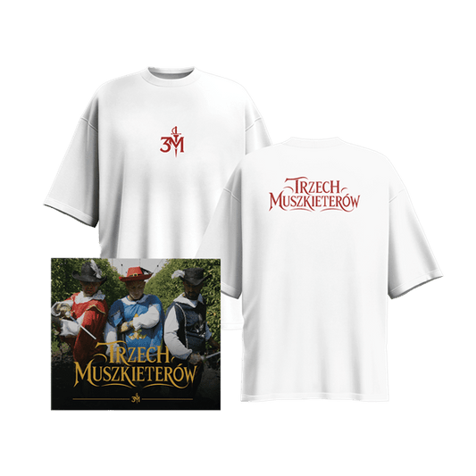 Trzech MuszkieterówPAKIET 3M (PŁYTA + WHITE T-SHIRT)PAKIETMERCHIT