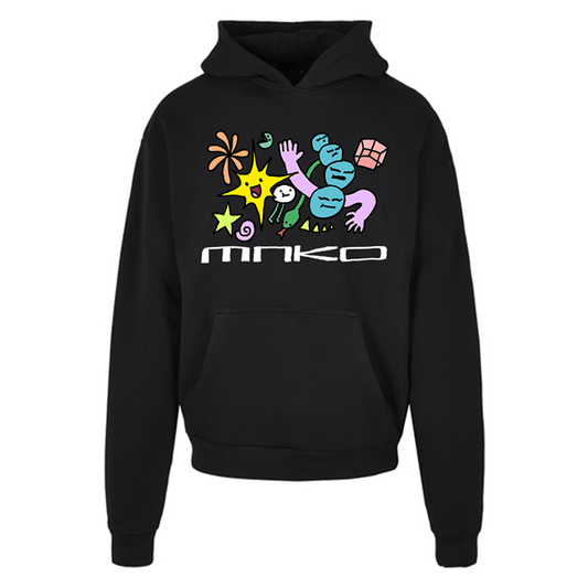 MakoBARDZO MAŁA TRASA (czarna bluza)Bluza z kapturemMERCHIT