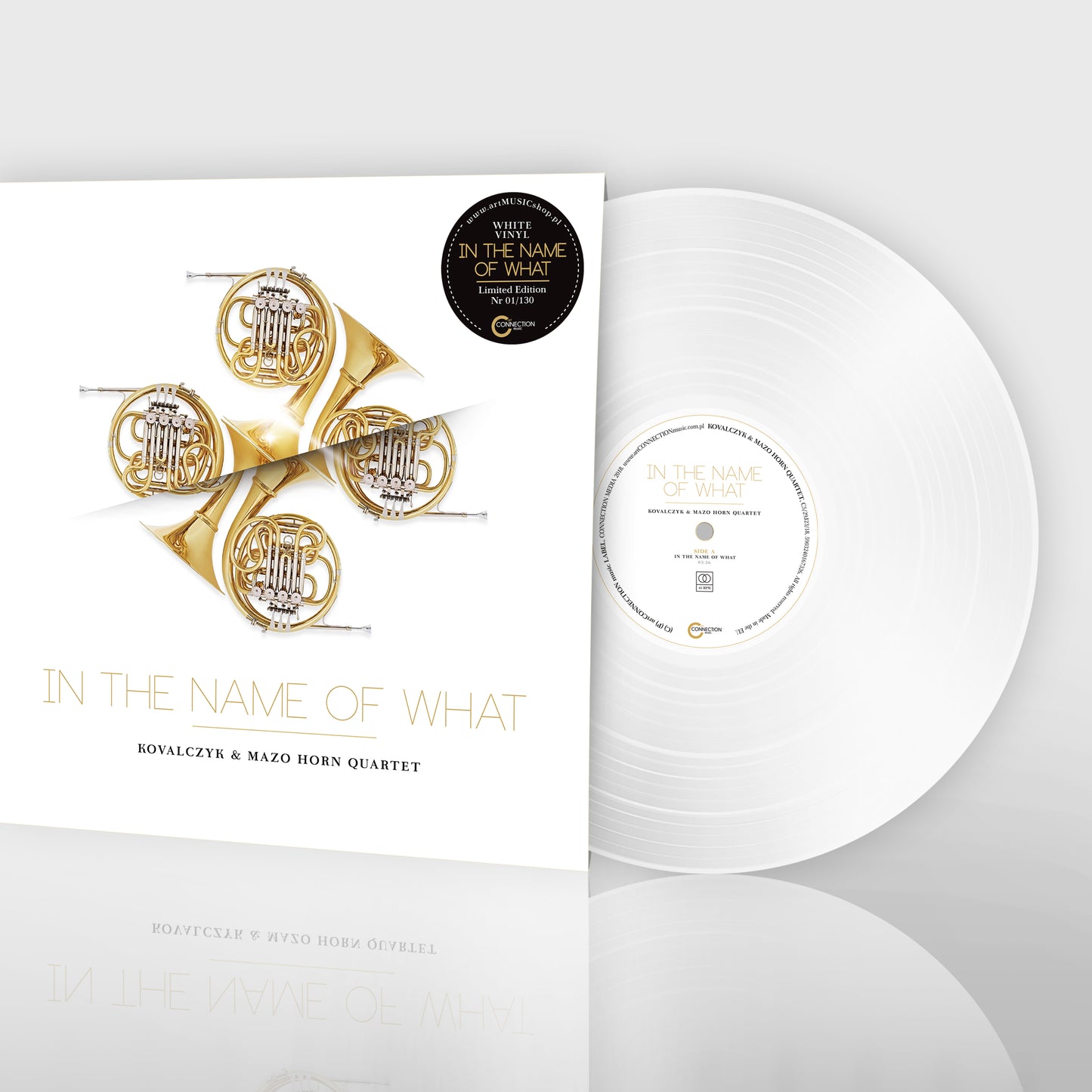Kovalczyk & Mazo Horn Quartet In The Name of What (Limited Edit. White lp)