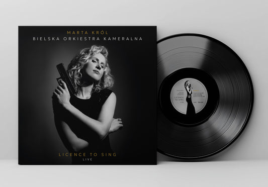 Marta Król Licence to sing LP [LIVE] [SIGNED]