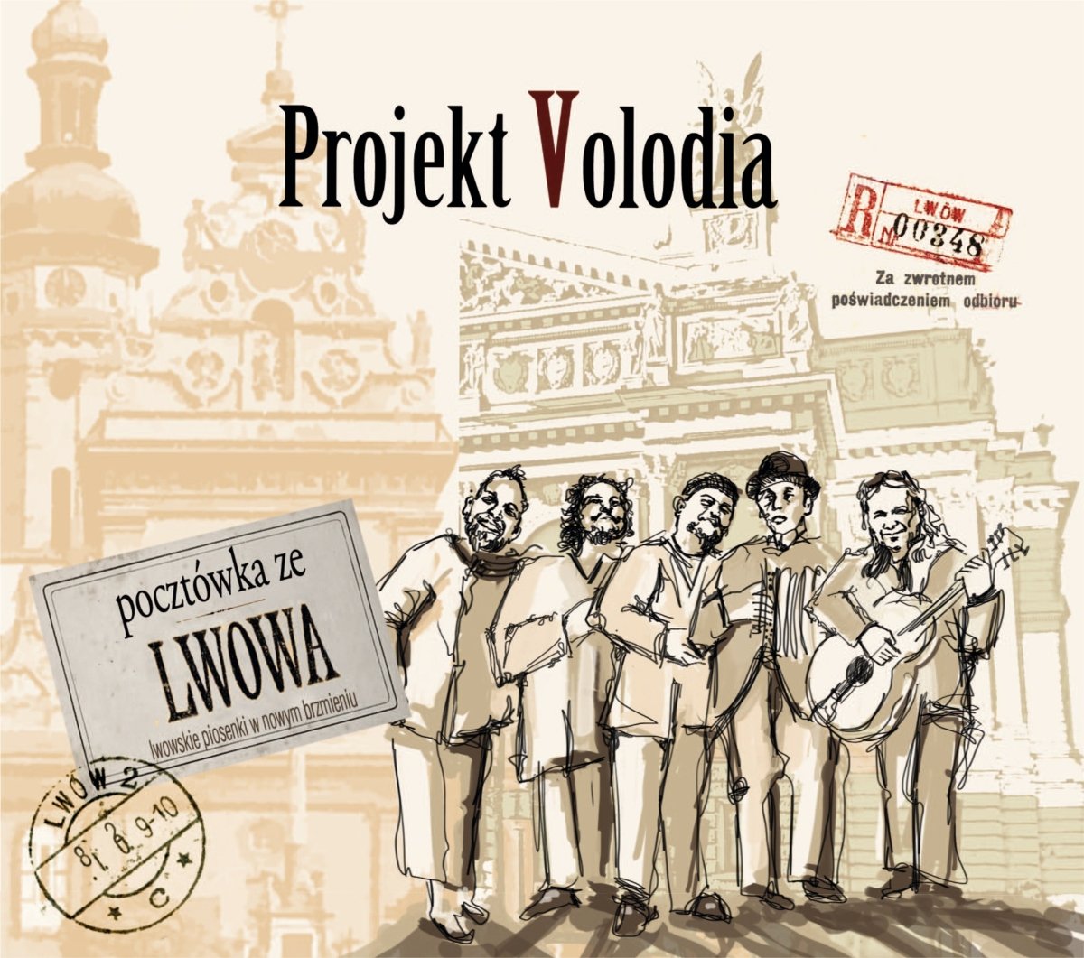Projekt VolodiaPOCZTÓWKA ZE LWOWACDMERCHIT.PL - Music & More!