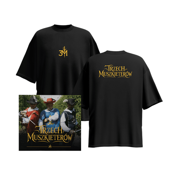 Trzech MuszkieterówPAKIET 3M (PŁYTA + BLACK T-SHIRT)PAKIETMERCHIT