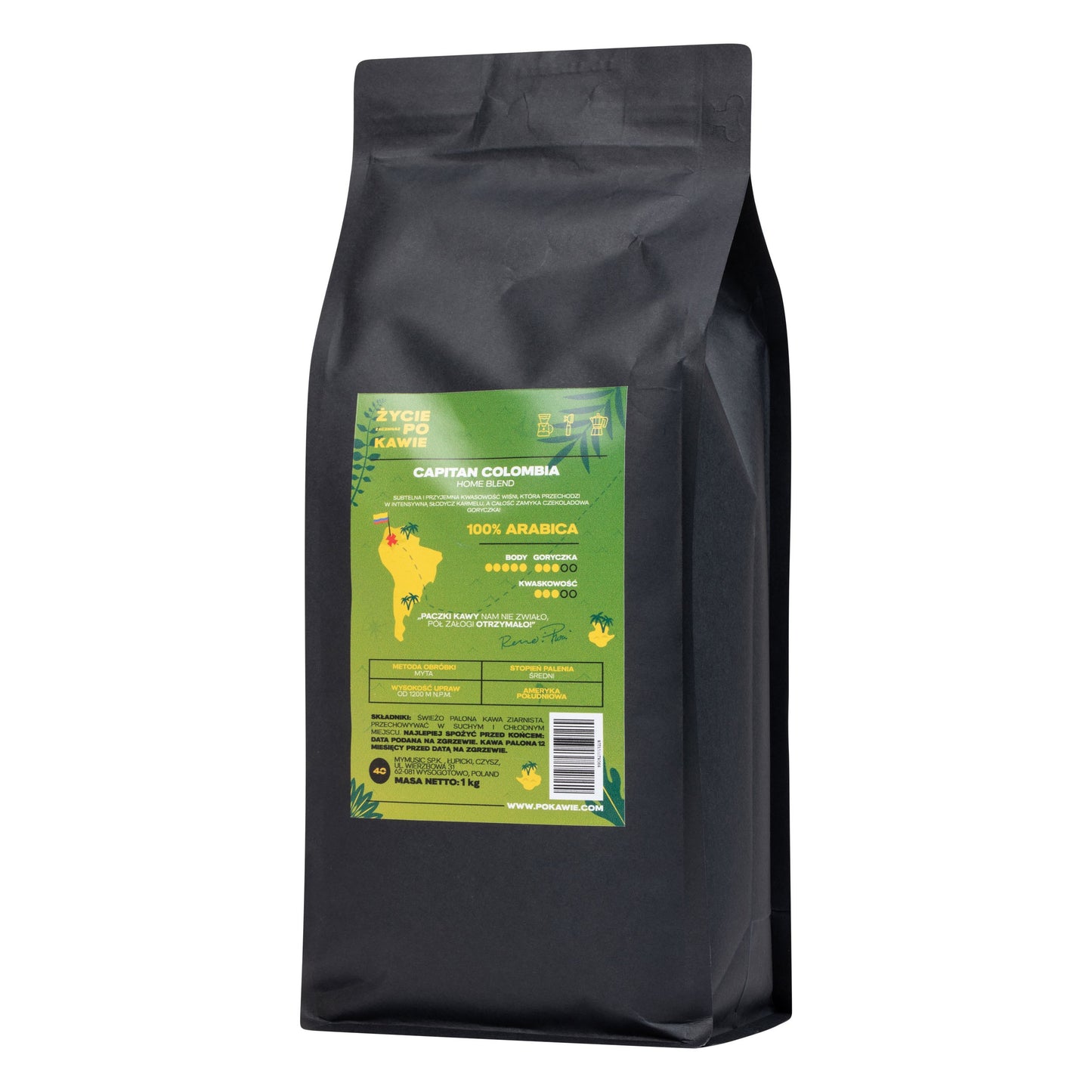 Captain Colombia 1kg (Home blend)