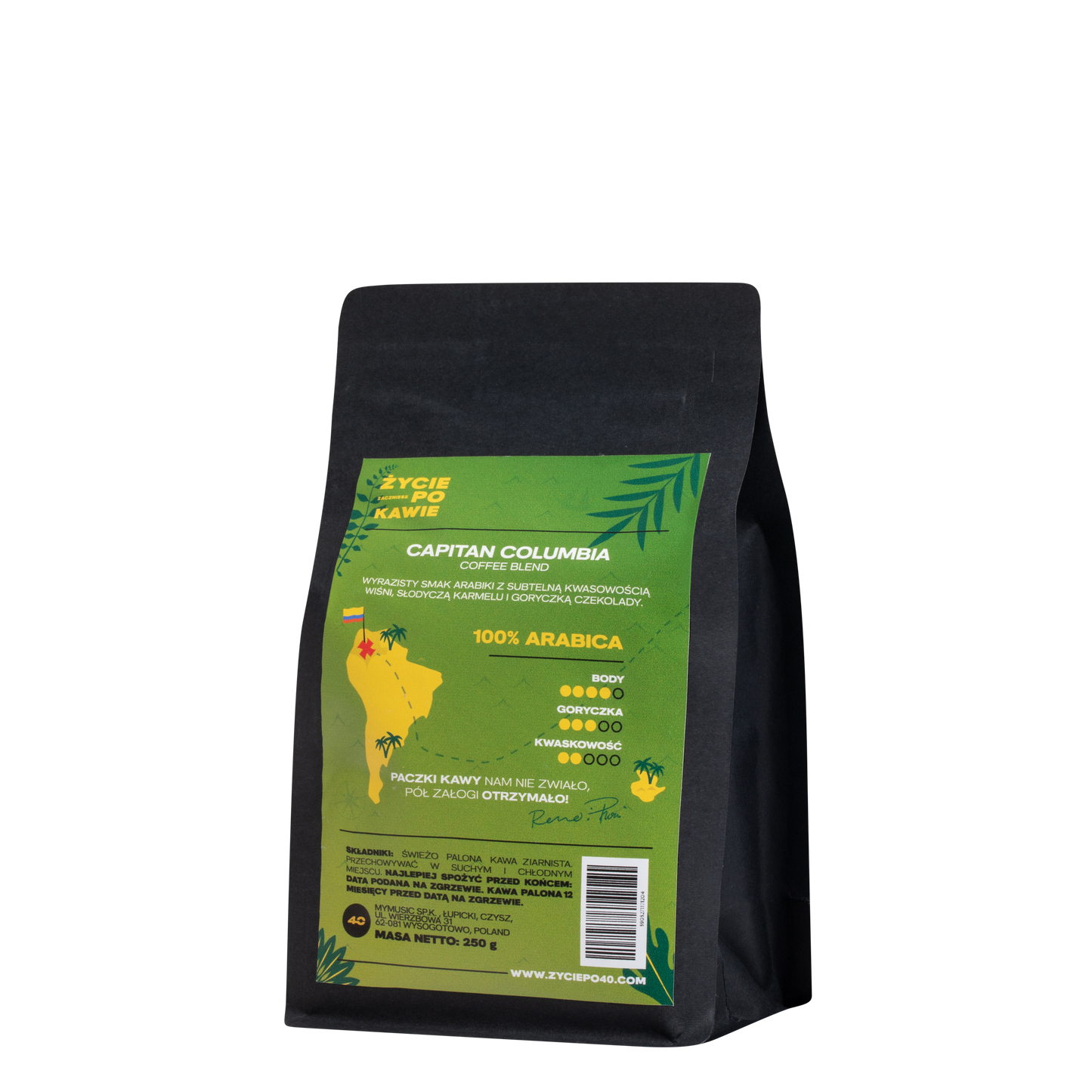 Captain Colombia 250g (Home blend)