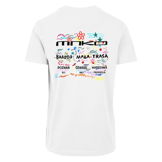 MakoBARDZO MAŁA TRASA (biała koszulka)T-ShirtyMERCHIT