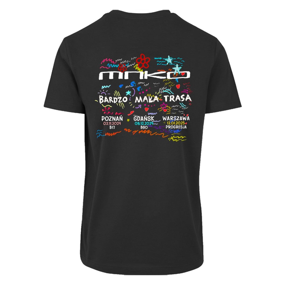 MakoBARDZO MAŁA TRASA (czarna koszulka)T-ShirtyMERCHIT