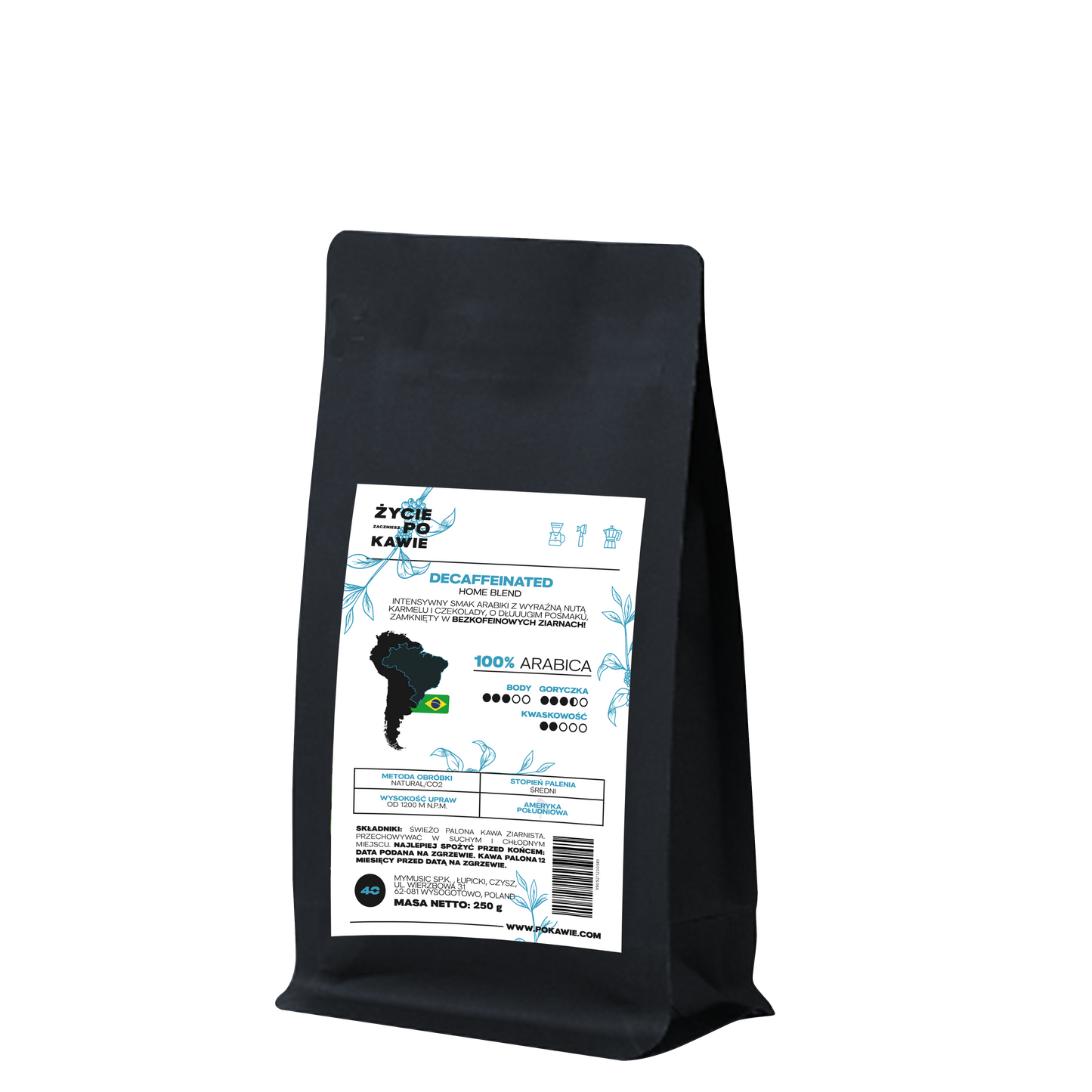 Decaffeinated 100g (Home Blend)