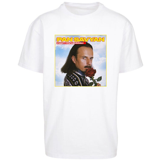 Pan SavyanKwiaty przyjemności (KOSZULKA BIAŁA)T-ShirtyMERCHIT