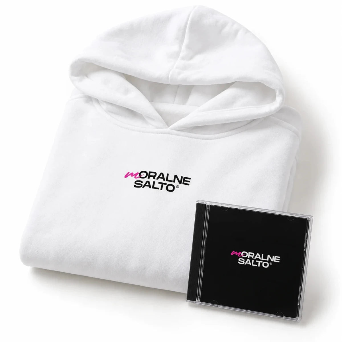 Cypis x Diho x MajkiCypis x Diho x Majki mOralne Salto [CD + WHITE HOODIE]PAKIETMERCHIT