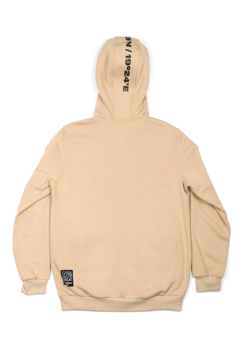 DeNekstBestDNB Romb Logo Hoodie [Khaki]Bluza z kapturemMERCHIT