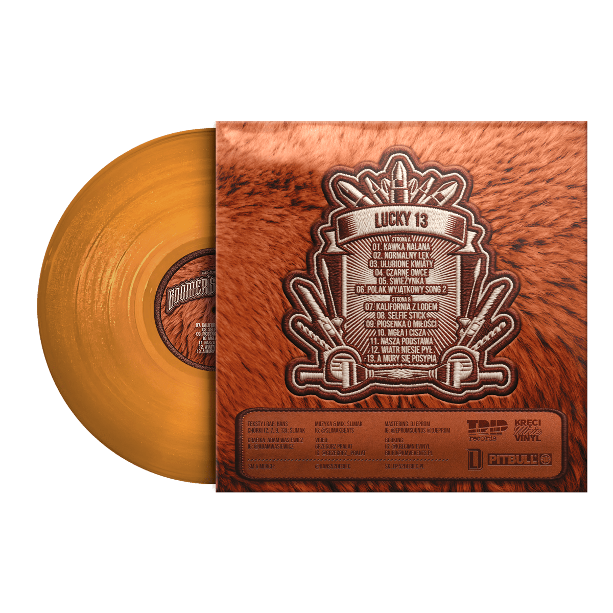Hans SoloZestaw winyl Boomer's + winyl 7''PAKIETMERCHIT