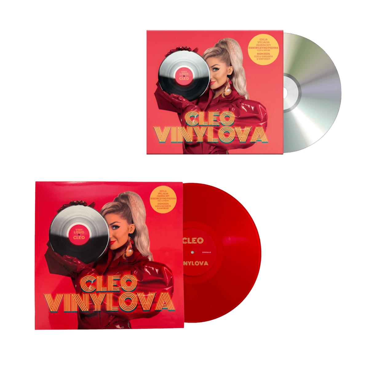 CleoCleo VINYLOVA [CD + VINYL (SIGNED)]PAKIETMERCHIT