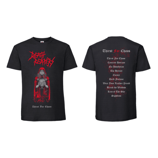 Death ReapersDeath Reapers Thirst For Chaos T-ShirtT-ShirtyMERCHIT