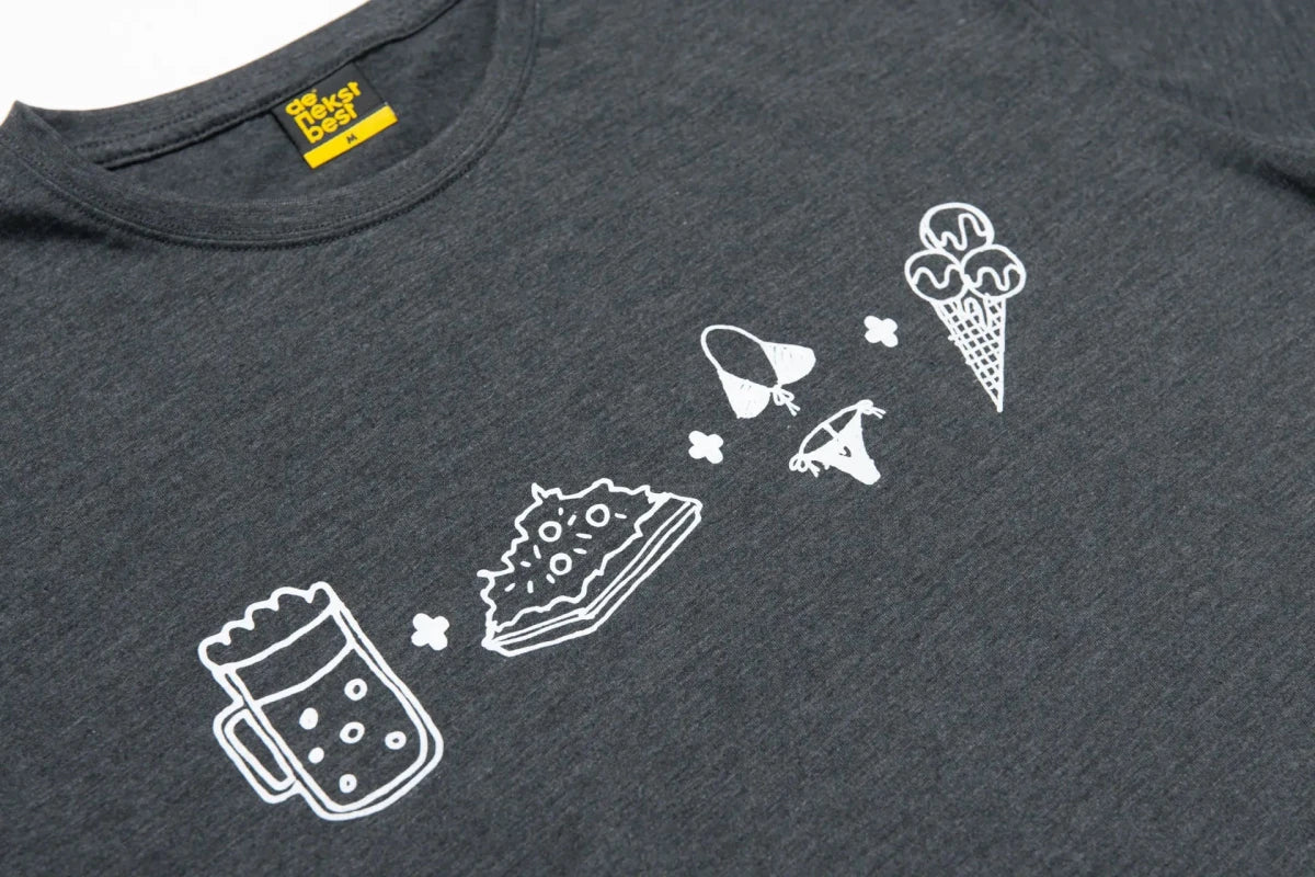 DeNekstBestDNB TShirt Młyn GraphiteT-ShirtyMERCHIT