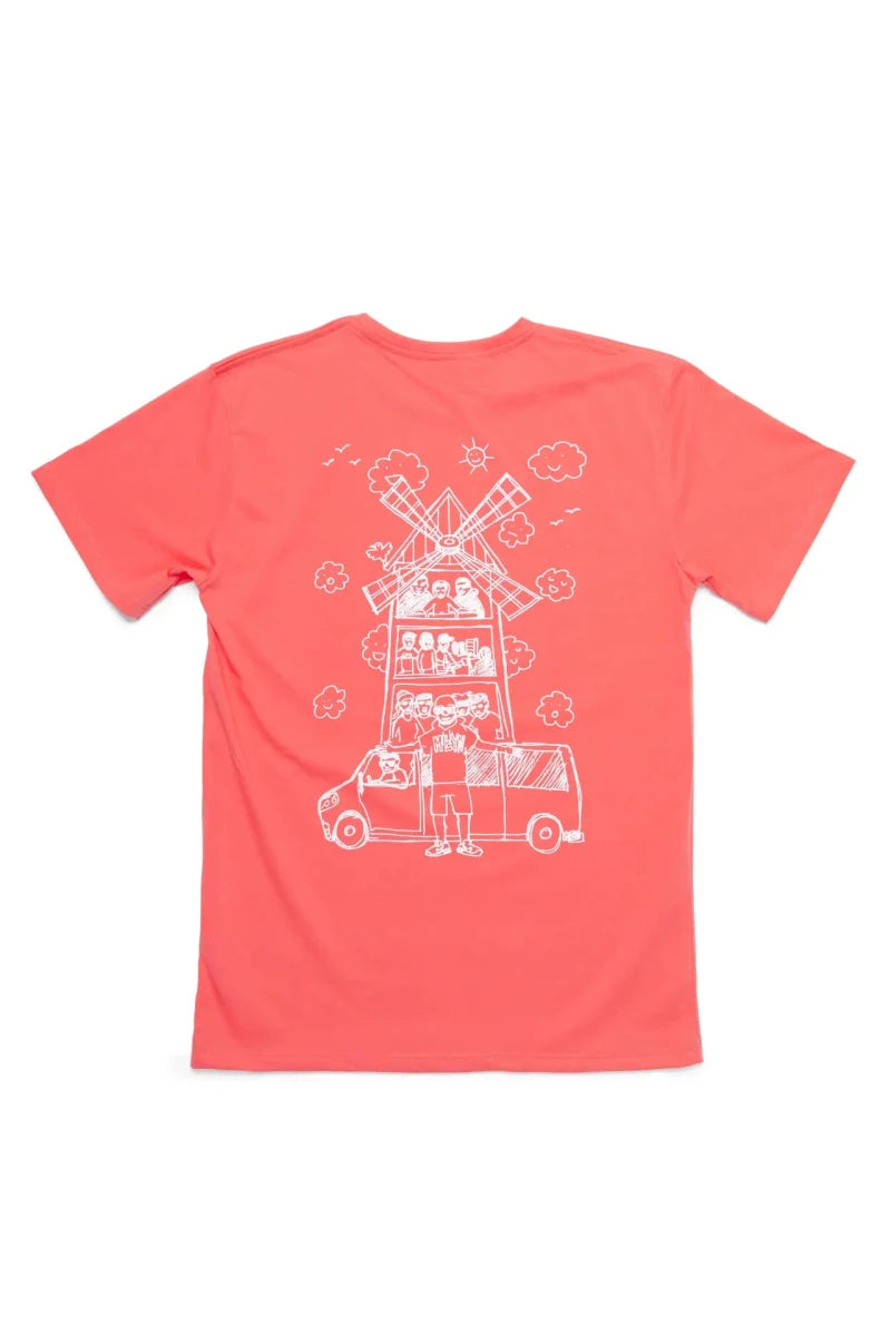 DeNekstBestDNB TShirt Młyn PinkT-ShirtyMERCHIT