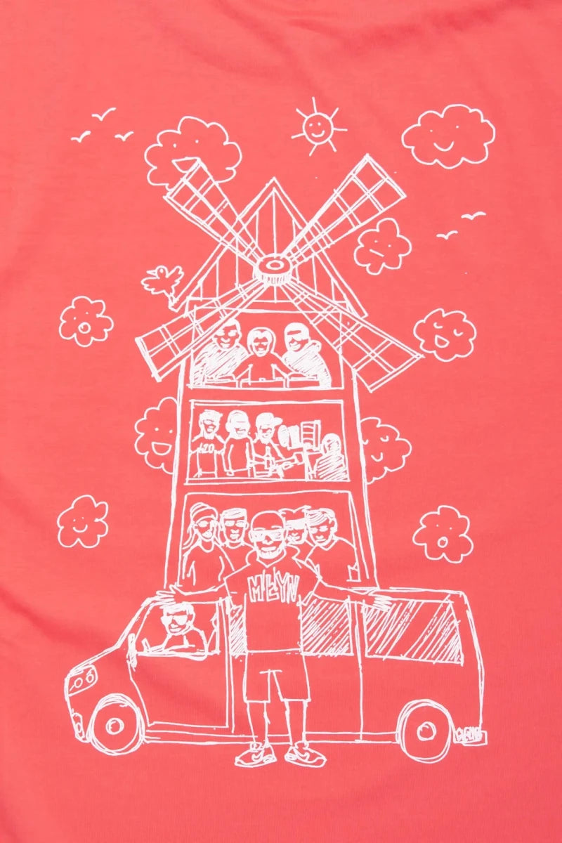DeNekstBestDNB TShirt Młyn PinkT-ShirtyMERCHIT