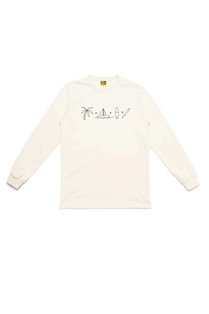 DeNekstBestDNB Wakacje Longsleeve [Beżowy]LongsleeveMERCHIT