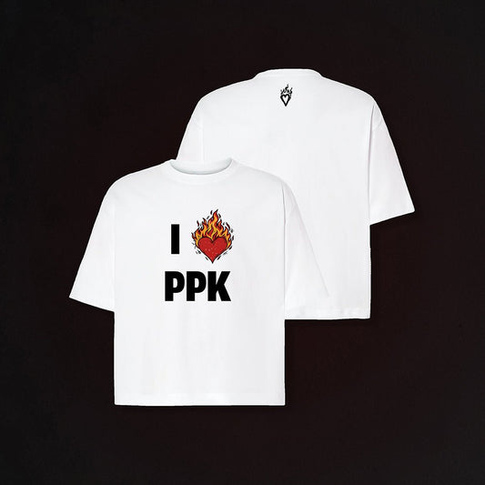 po prostu Kajtekpo prostu Kajtek I <3 PPK WHITE T-SHIRT [PACK]PAKIETMERCHIT