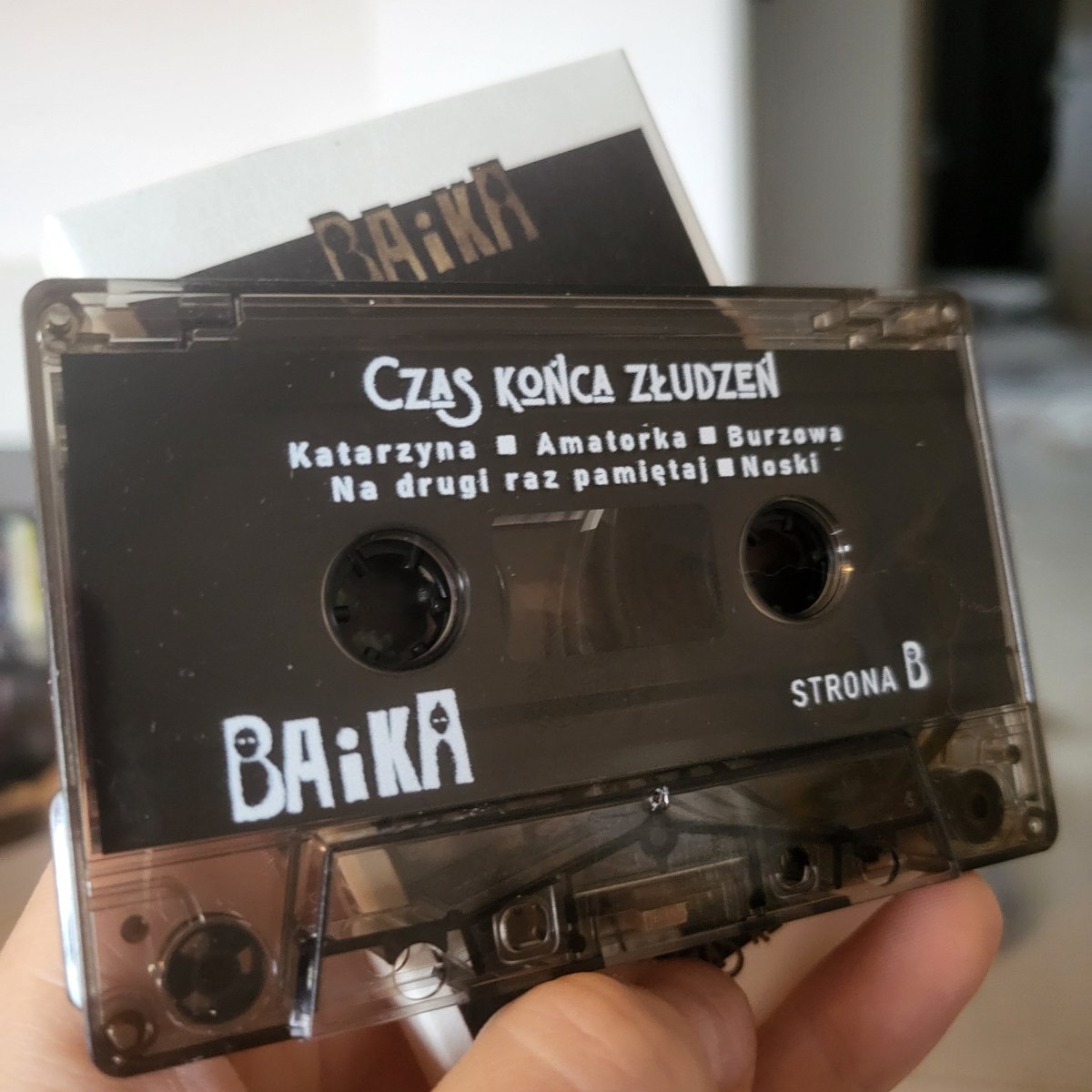 BAiKACzas końca złudzeń (kaseta)KASETAMERCHIT