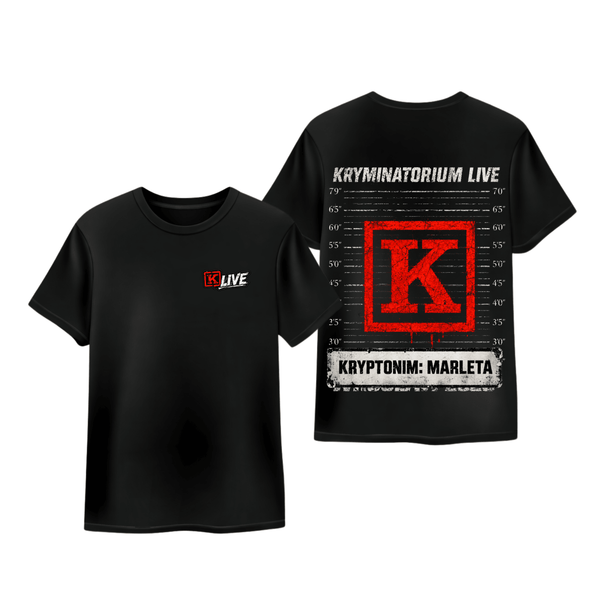 KRYMINALNE MIASTOKRYMINATORIUM LIVE T-shirtT-ShirtyMERCHIT