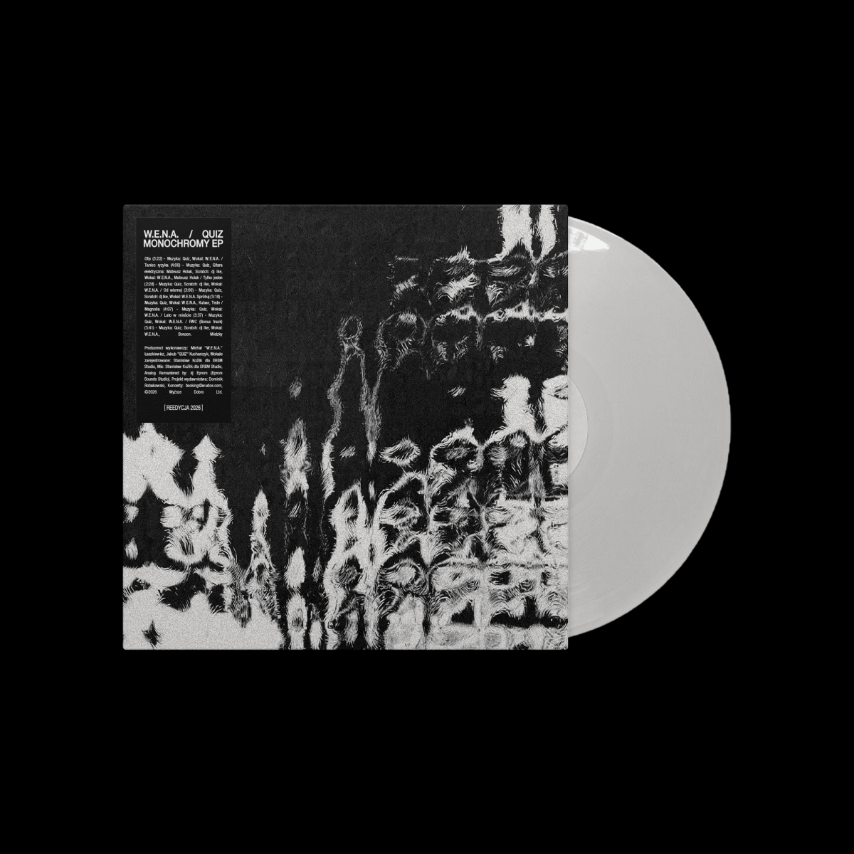 W.E.N.A.Monochromy EP (Remastered by DJ Eprom) [2026 White Vinyl]VINYLMERCHIT