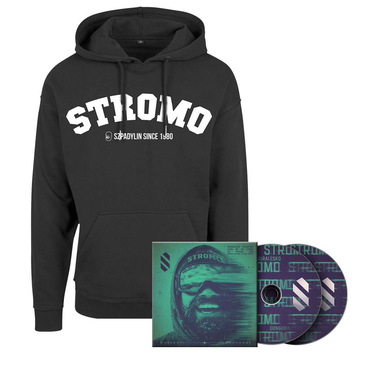 DonguraleskoSTROMO (CD PREORDER + BLUZA SZPADYLIN SINCE 1980)PAKIETMERCHIT