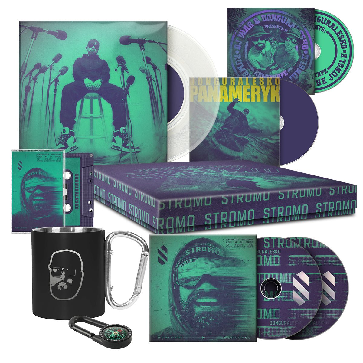 DonguraleskoSTROMO (MERCH BOX)PAKIETMERCHIT
