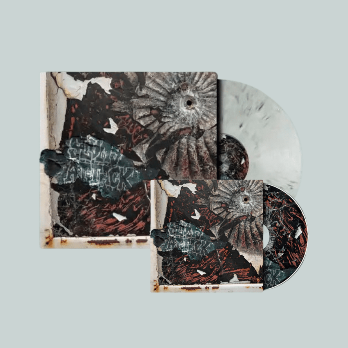 Slums AttackSLUG [LP+CD]PAKIETMERCHIT